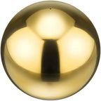 M METERXITY 1-Pack Garden Gazing Globes Ball 12 Inch 201 Stainless Steel Hollow Mirror Reflective Floating Ball for Garden/Pond/Home/Yard Outdoor Decoration [Gold] by MMETERXITY