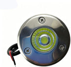 QUANS 3W 12V 24V DC Low Voltage In Ground Well LED Light Warm White 4-Pack - Image 3