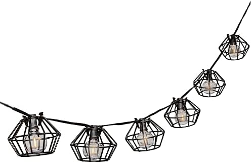 Novelty Lights 11 Feet 10 Light LED G40 Outdoor Cafe String Lights - Image 3