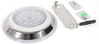 54W RGB LED 7 Color Changing Pool Light 5400 LMS Wall Surface Mounted Waterproof 90 Degrees Beam Angle Swimming Pool Pond Submersible Underwater Lamp IP68 Waterproof 12V AC with Remote 4.9ft Cord - Image 3