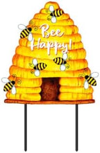 Briarwood Lane Summer Metal Art 26x17 Bee Happy Hive for Summer Metal Art by BriarwoodLane