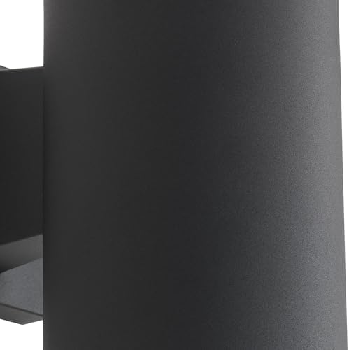 Progress Lighting Cylinder Outdoor Wall Light, Black - Image 5