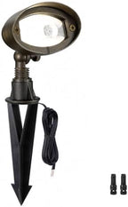 Gardenreet Solid Brass Flood Light - Low Voltage LED Wall Wash Landscape Light, 12V Outdoor Hardwired Waterproof, Bronze Angle Adjustable Lighting for Garden Tree Yard Wall Without G4 Bulb by Gardenreet