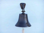 Hampton Nautical Bl-2019-9-BZ Bronze Hanging Ship's Bell 11" - Nautical Bell - Nautical Decoration - Image 2