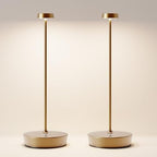 2 Pack Rechargeable Cordless Table Lamp, 6000mAh Battery Table Light by SIKEVHT