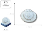 Stone Rock Sculpture Detailed Rock Face Garden Ornament Concrete Grinning Face Beton Rock Gift for Brother Lawn Decor - Image 2