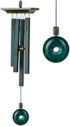Woodstock Chimes Signature Collection, Woodstock Jade Chime, 22'' Decor Designs Wind Chimes for Outdoor, Patio, Home or Garden Décor (JC) - Image 4
