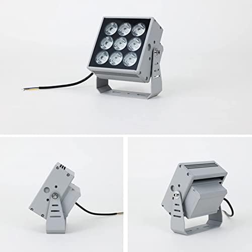 Led Spot Lights - Spotlight Led Beam Light, 110-230V LED Long Distance Spotlight Outdoor Building Wall Washer, IP67 Waterproof Porch Beam Lights, for Hotel Villas, Building Lighting(Red) - Image 6