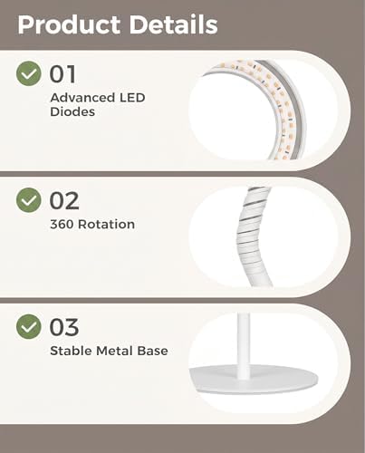 Bamworld Grow Lights for Indoor Plants, Full Spectrum Plant Lights - Image 7