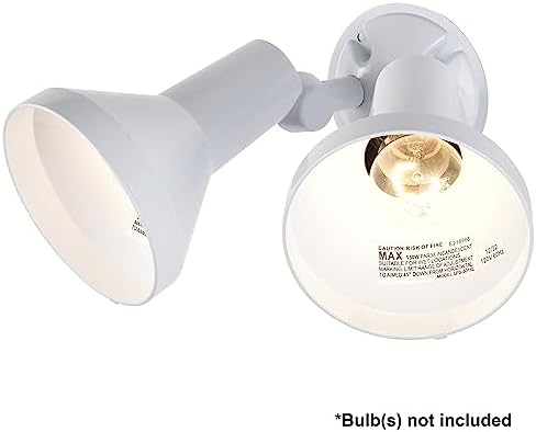 Nuvo Lighting SF77/488 2-Light PAR38 Twin Flood Light, White (Pack of 12) - Image 2