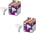 PHILIPS Smart 120W PAR38 Color LED Light Bulb 2-Pack - Connects to Your Wi-Fi - E26 Smart Bulb - Control with Voice or App + Activate with Motion - Matter Compatible by PhilipsLightingLED