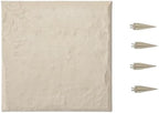 VEVOR Garden Stepping Stones, 8Pcs 15.5 x 15.5 in, Decorative Stepping Stones with Stakes, Weather-Resistant Plastic Pathway Pavers, Smooth Surface, Outdoor Walkway for Lawn Patio Landscape, Beige by VEVOR