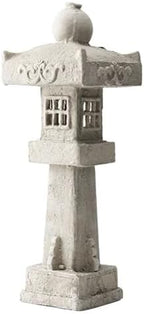 Japanese Pagoda Statue Retro Tower Lantern Garden Decoration Outdoor Asian Decoration Zen Courtyard Landscape by Unknown