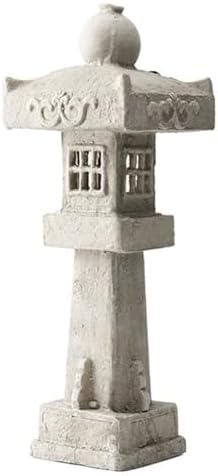 Japanese Pagoda Statue Retro Tower Lantern Garden Decoration Outdoor Asian Decoration Zen Courtyard Landscape by Unknown