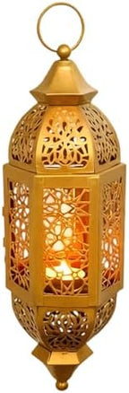 Moroccans Iron Candle Holders Hanging Candle Lamp with Intricate Cutout Design for Romantics Home Decors and Outdoor Use - Image 5