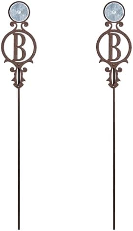 Touch of Class Pathways Driveway Marker Stake, Monogram, Bronze, Set of 2 by TouchofClass