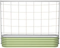 Vego Garden 8.0ft Long Tomato Metal Frame Trellis, Garden Trellis for Climbing Plants Like Cucumber Beans Tomatoes & Vines, (Garden Beds Not Included) by Unknown
