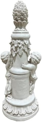 27.95" Climbing Children Garden Statue Magnesium Oxide Outdoor Decor - Image 6