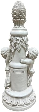 27.95" Climbing Children Garden Statue Magnesium Oxide Outdoor Decor - Image 6