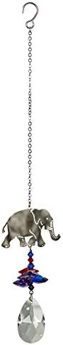Woodstock Chimes Woodstock Rainbow Makers Collection, Crystal Fantasy, 4.5'' Elephant Crystal Fantasies Crystal Suncatchers for Outdoor, Patio, Home or Garden Décor (CFEL) - Image 2