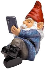 Relaxing Garden Gnome Figurine, Whimsical Outdoor & Indoor Decor Statue for Patio Lawn Yard Decor, 6.1'' Tall - Image 3