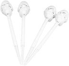 Solar Torch Skull Light 4pcs Flickering Flame IP65 Halloween Decor Outdoor Garden Party Decoration ABS Purple White 50cm - Image 7