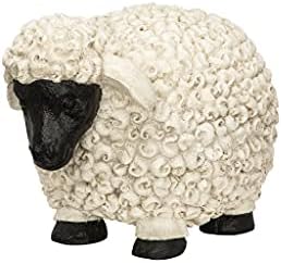 Design Toscano CS57810 Counting Sheep Garden Statue Size: Large,Antique Stone by DesignToscano