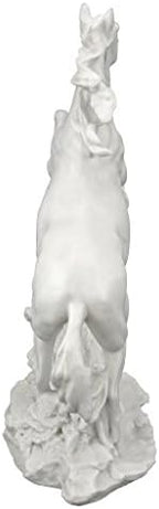 Design Toscano Untamed Beauty Bonded Marble Horse Statue - Image 3