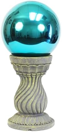 Echo Valley 9178 Serpentine Resin Pedestal Column Outdoor Décor for Lawns and Gardens for Gazing Globe or Sundial, Gray, 8.5 x 12.13 inches - Image 7