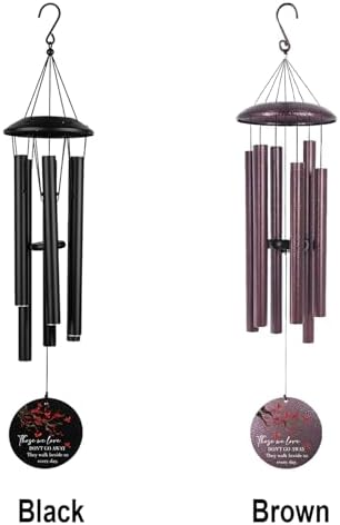 Personalized 32" Wind Chimes for Outside, Memorial Gifts with Hummingbirds - Image 4