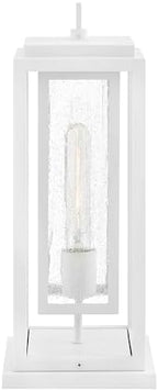 Hinkley Republic Medium 12V Outdoor Pier Mount Lantern, Textured White - Image 5