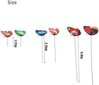 50/100/200 Pcs Butterfly Garden Stakes, 3D Artificial Butterflies for Flower Arrangements & Bouquets, Waterproof Decorative Garden Stakes for Outdoor Yard Decor (50, 5.9in) - Image 7