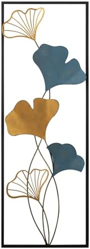 Hand-Painted Decorative Metal Accessory, 32 x 5 x 90 cm, 100% Metal (0.8 mm), Unique Colour Variations for Stylish Home Decor by Unknown