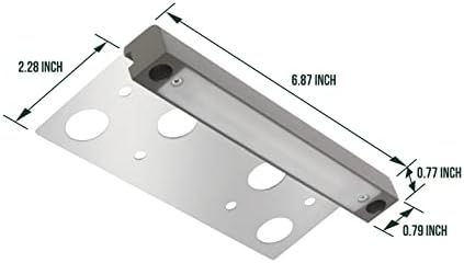 GKOLED 1 Pack Gray 6.8 Inch Hardscape Lights with Frosted Lens with 30 Pack Waterproof Lengthened Wire Connectors - Image 3