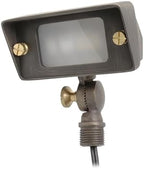 Lightkiwi R9872 Brass Flood Light & Wall Wash Outdoor Lighting Fixture for 12 Volts Low Voltage Landscape Lighting (Light Bulb Not Included) by Lightkiwi