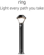 Ring Pathlight Battery — Motion-activated pathlight, bright LEDs, works with Amazon Sidewalk, Black by Ring