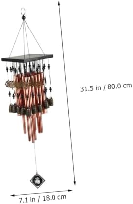 Creative Copper Aluminum Tube Wind Chime for Patio and Interior Decor - Image 2