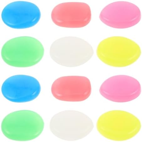 55pcs Pebbles 4.5cm for Glow in Dark Aquarium and Garden by Unknown