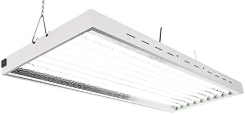 4Ft X 19in 8 Lamps 400W T5 Fluorescent Grow Lights with 40000 Lumens and 6500K Sun Light, Great for VegGrow Stages of Indoor Garden. Fast Growing! by Unknown