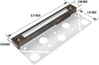 GKOLED 8 Pack Replaceable 6.8 Inch Hardscape Lights with 30 Pack Waterproof Lengthened Wire Connectors - Image 4