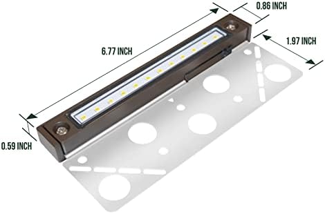 GKOLED 8 Pack Replaceable 6.8 Inch Hardscape Lights with 30 Pack Waterproof Lengthened Wire Connectors - Image 4