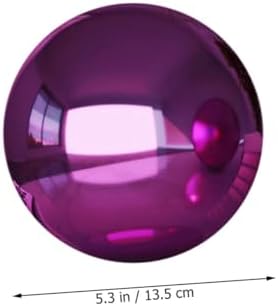 Levemolo Stainless Steel Reflective Gazing Ball for Garden Decor Polished Mirror Globe 12-Inch Outdoor Sphere Sturdy Weather-Resistant Design - Image 2