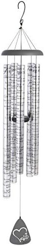Carson Home Accents Sonnet Wind Chime, 55-Inch Length, Never Forgotten by Carson
