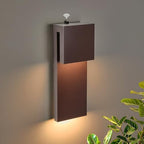Tarentlight 15IN Outdoor Wall Sconce Fixture,Dusk to Dawn Patio Lights,Waterproof Exterior Lamp,Modern Wall Mounted with 17W 3000K LED, Bronze Finish,Outside Lights for House Front Door Entryway by TarentlightOutdoorLighting