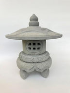15.7-inches Green Sandstone Pagoda Lantern Garden Statue Outdoor, Garden Landscape Decorative Lamp Ornament for Balcony, Patio, Porch Lawn Decoration (Style 1) by NATURALMARBLE