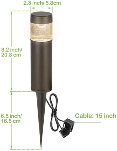hykolity Low Voltage LED Landscape Lighting, 12V Outdoor Pathway Lights - Image 5