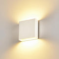 Indoor Outdoor Up and Down Wall Sconce, 5%-100% Dimmable 18W, 5 Color Temperature Selectable (2700K-5000K), Modern Lighting for Living Room/Porch, CRI90+, 120V-277V, ETL FCC Certified by LUXLUCIO