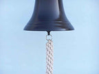 Hampton Nautical Bl-2019-9-BZ Bronze Hanging Ship's Bell 11" - Nautical Bell - Nautical Decoration - Image 5