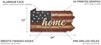 Pennsylvania Home State Shape Sign – Vintage Flag Metal Wall Art - Image 2
