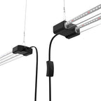 DYMOND Boostgro LED Seed Starter Grow Light 3FT Full Spectrum Linkable 5000k Daylight + 660nm Red + 450nm Blue Indoor Plant Lighting Fixture - Image 4